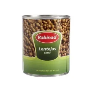 Lentejas Natural Rabin bote 500 g
