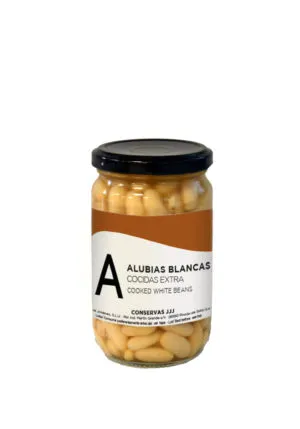 Alubias blancas JJJ tarro cristal 290 g