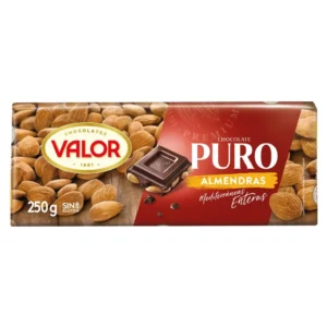 Valor Puro chocolate almendras 250 g