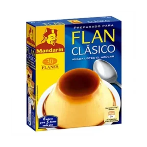 Flan Chino Cajita 4 Sobres Estuche