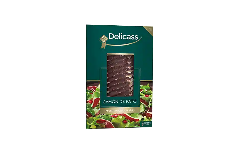 Jamón de pato curado lonchas Delicias 50 g