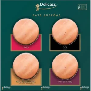 Surtido 4 patés Supreme Delicass 4x70 g