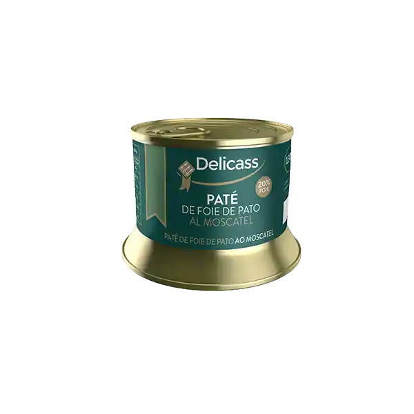 Pate de Pato al Moscatel Delicass 130 g