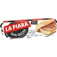 La Piara Paté tapa negra 3x75 g