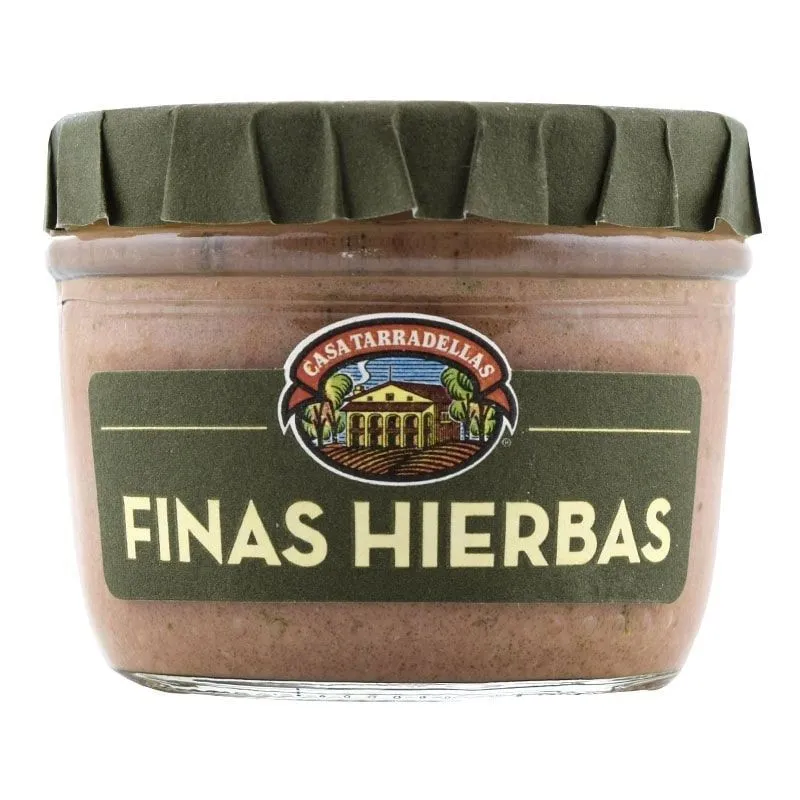 Paté Tarradellas finas hierbas 125 g