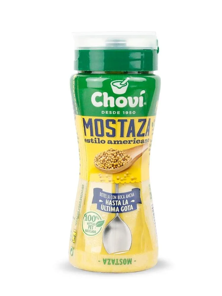 Mostaza Chovi Bocabajo 260 g