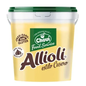 Ajoaceite Chovi 1,1 kg tarro casero