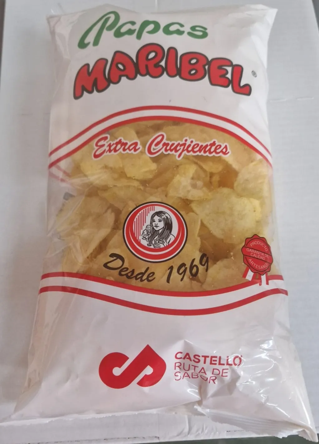 Papas Maribel en Caja 10 Unidad 230 g