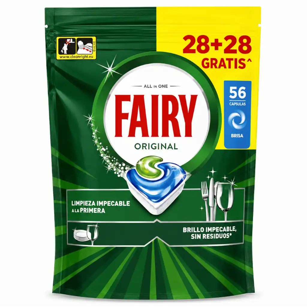 Fairy Lavavajillas Ultracaps 28+28 Kl Or