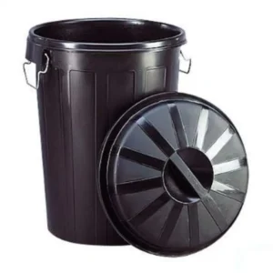 Cubo Comunidad 100 Litros Tapa Negra