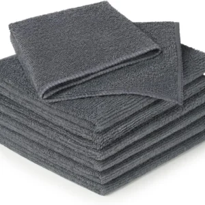 Bayeta Microfibra Gris Paq 10 Pla 38x36