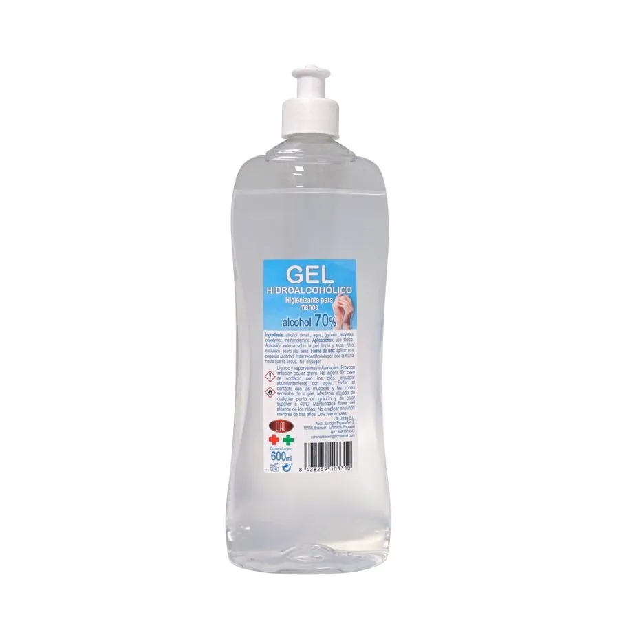Gel Higienizante Sanitario Lial 600 ml