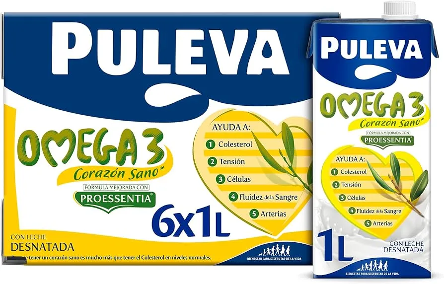 Puleva Leche Omega 3 brik 1 L
