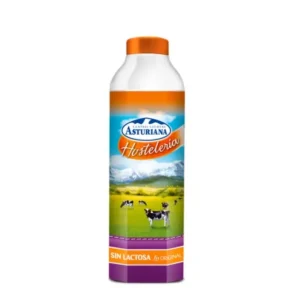 Asturiana Sin lactosa desnatada brik 1 L