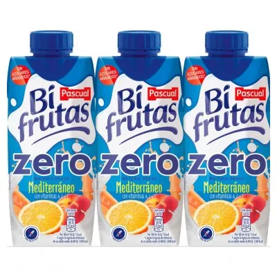 Pascual Bifrutas Zero 3x330 ml