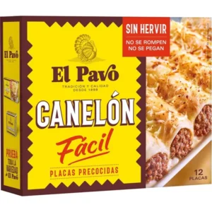 Canelones El Pavo instantáneos 12 placas 80 g