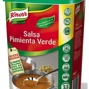 Salsa Pimienta Verde Knorr 700 g