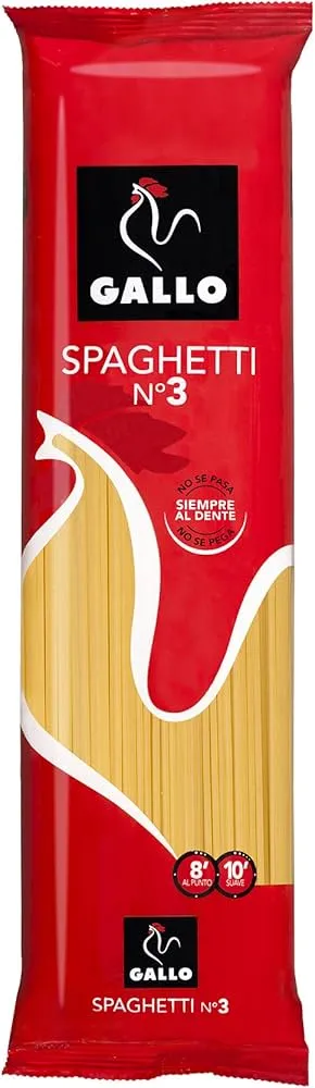 Spaghetti Gallo en pack 0,25 kg