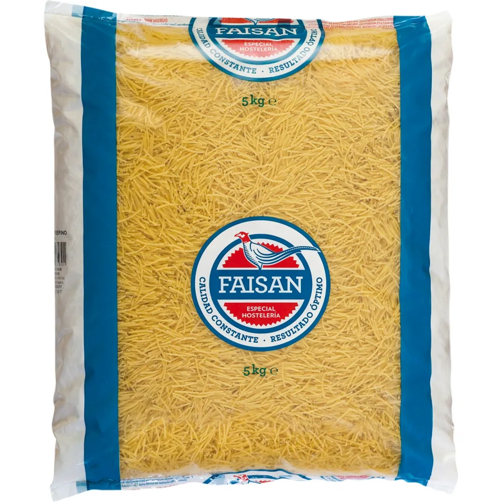 Fideos finos Faisan en bolsa hostelería 5 kg