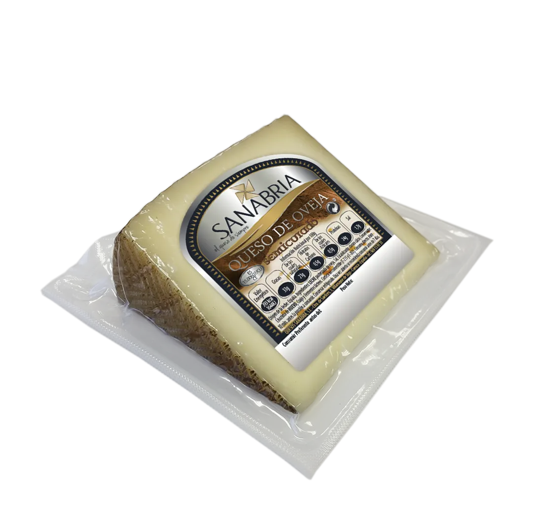 Queso Semi Cuña Cortadito Sanabri 250 g