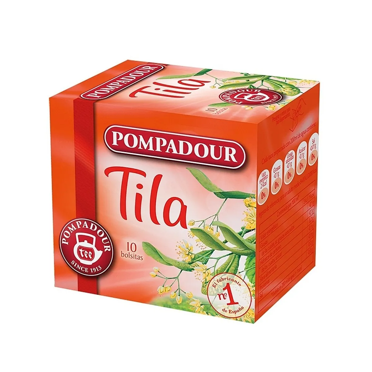 Tila Pompadour 20 Est/10 Sobres
