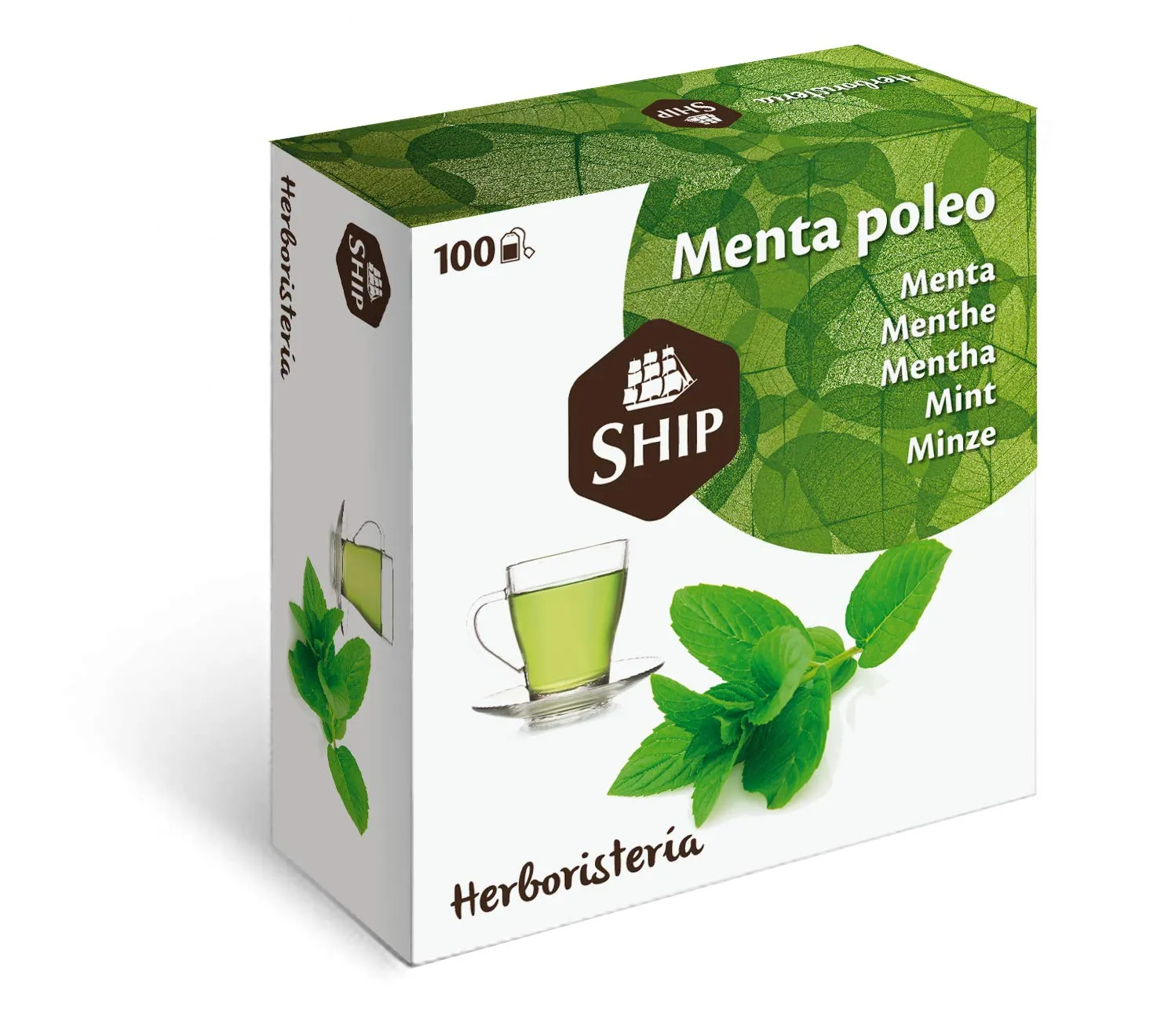 Poleo Menta Ship en pack de 100 sobres