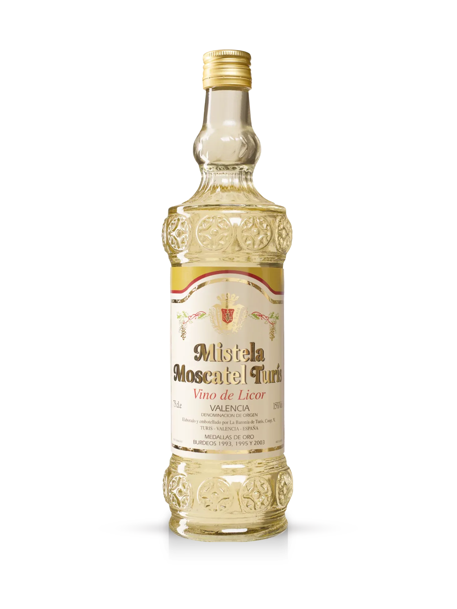 Moscatel Turis 3/4 Licorera D.O. Valencia