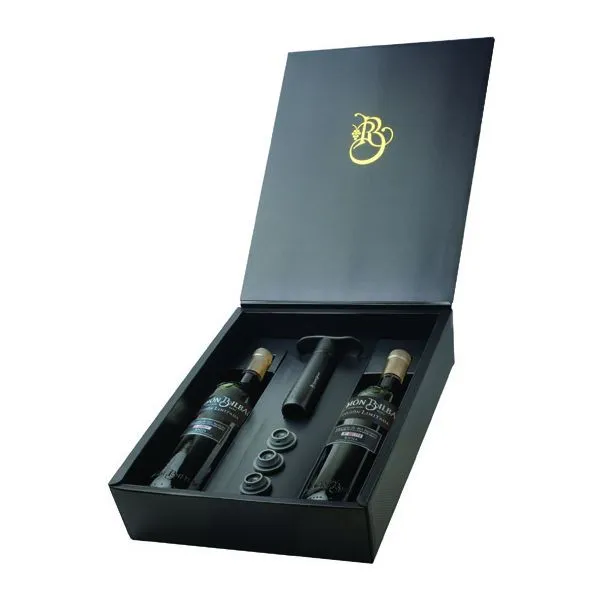 Vino Ramon Bilbao Edición Limitada estuche 2 botellas + bomba
