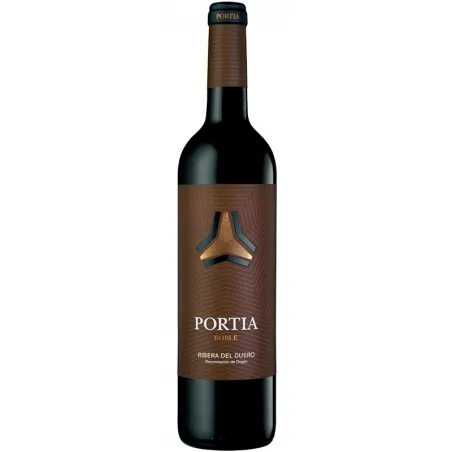 Vino Portia Roble Ribera Duero 3/4