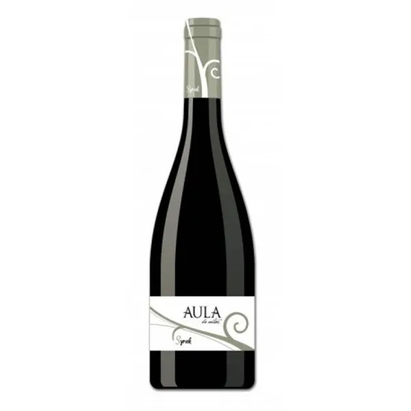 Vino Aula Syrah Crianza Tinto 3/4