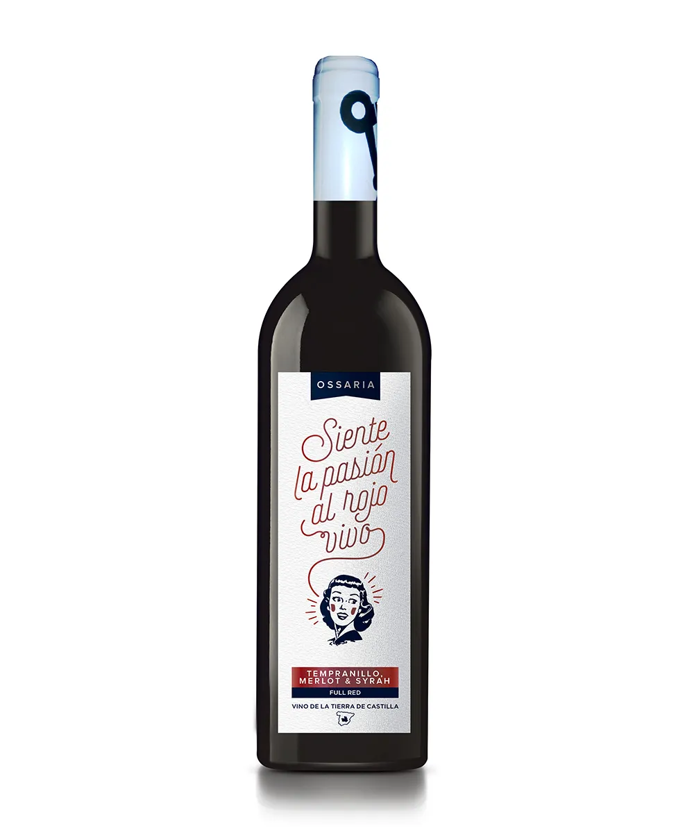 Ossaria Tinto Tempranillo Shiraz, Merlot 3/4