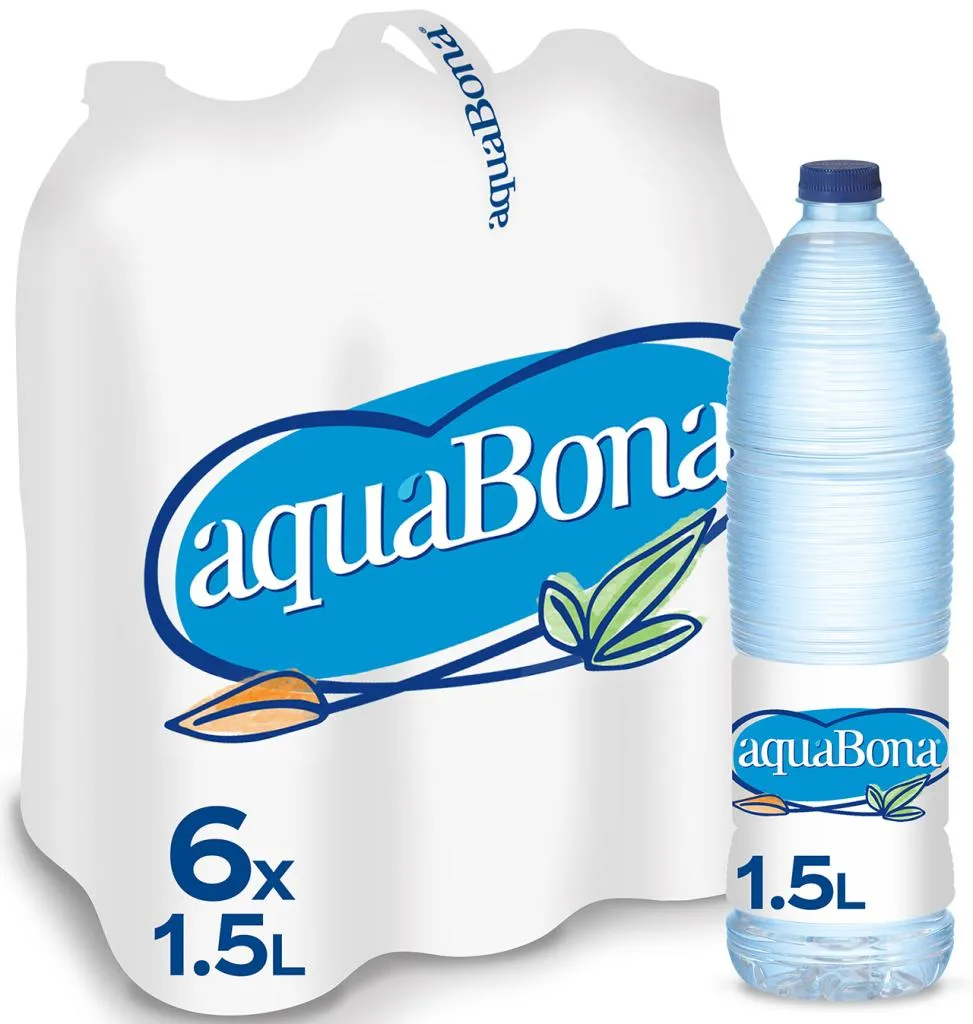 Aquabona 1 500 Pet - Pack de 6 Botellas