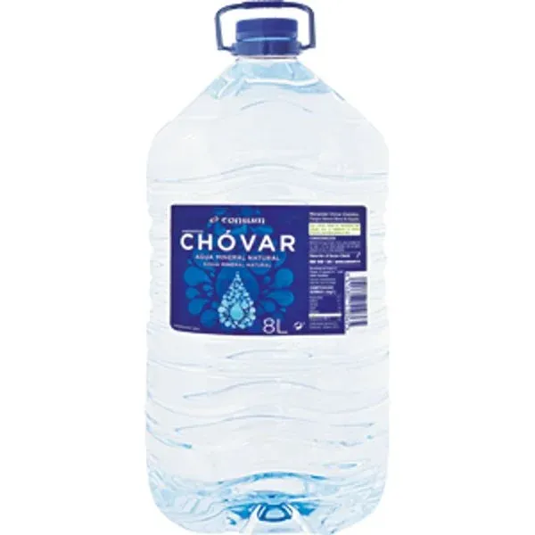 Agua Chovar en Garrafa 8 l
