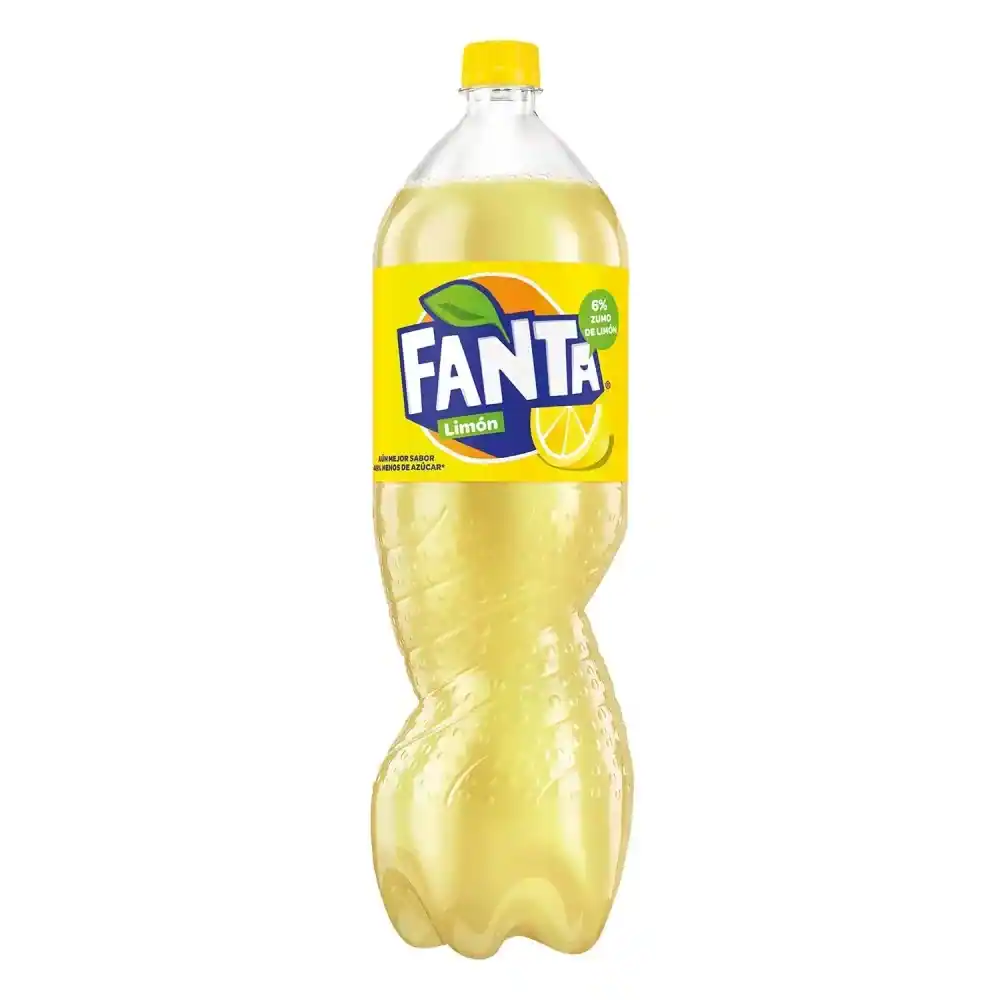 Fanta Limón PET 1 Litro Caja de 12 Botellas