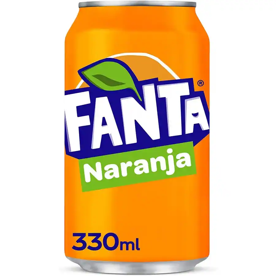 Fanta Naranja Lata 330ml x24