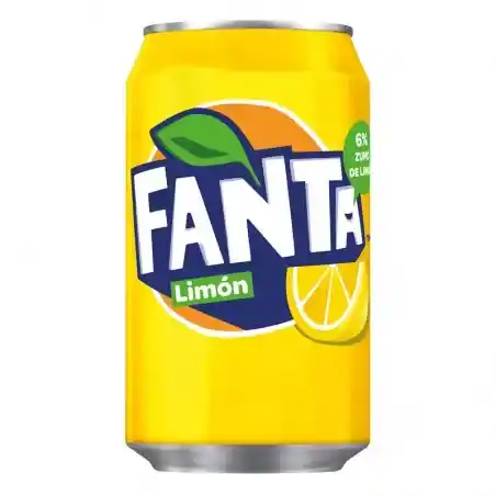 Fanta Limón Lata 330 ml (pack de 24 unidades)