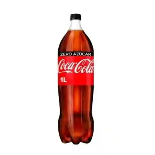 Coca Cola Zero PET 1 Litro Caja de 12 Botellas