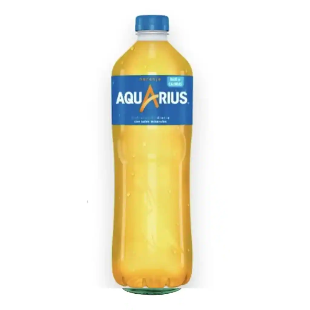 Aquarius Naranja PET 1 Litro (pack de 12 botellas)