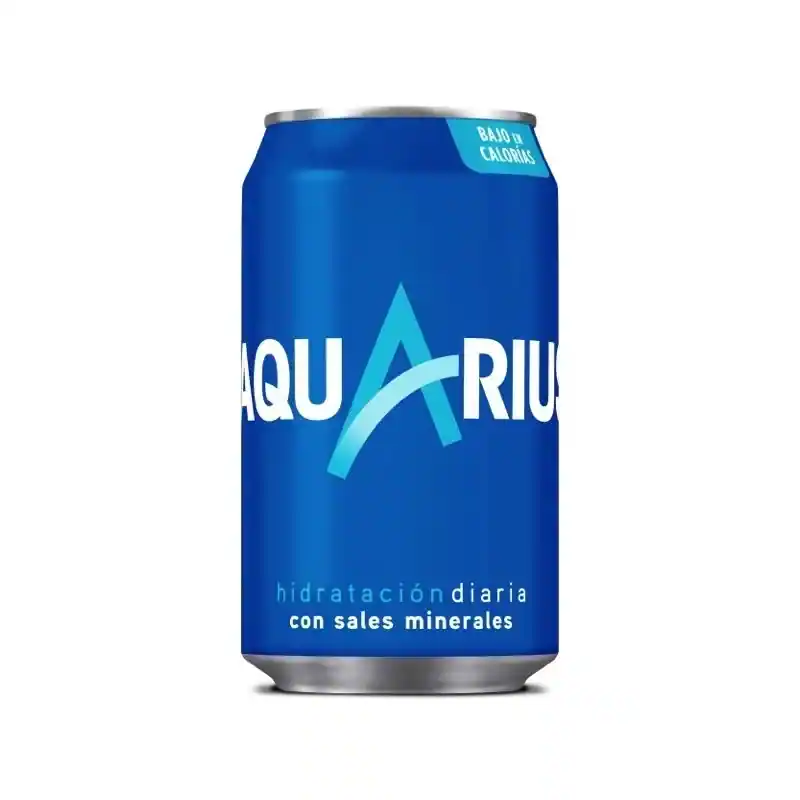 Aquarius Limón Lata 330 en Botes x24