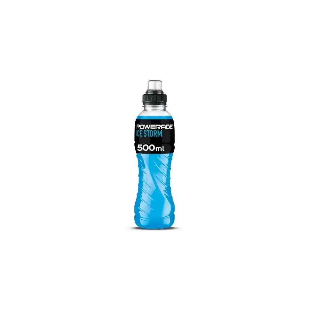 Powerade Ice Azul Pet 500 C/12 Botellas