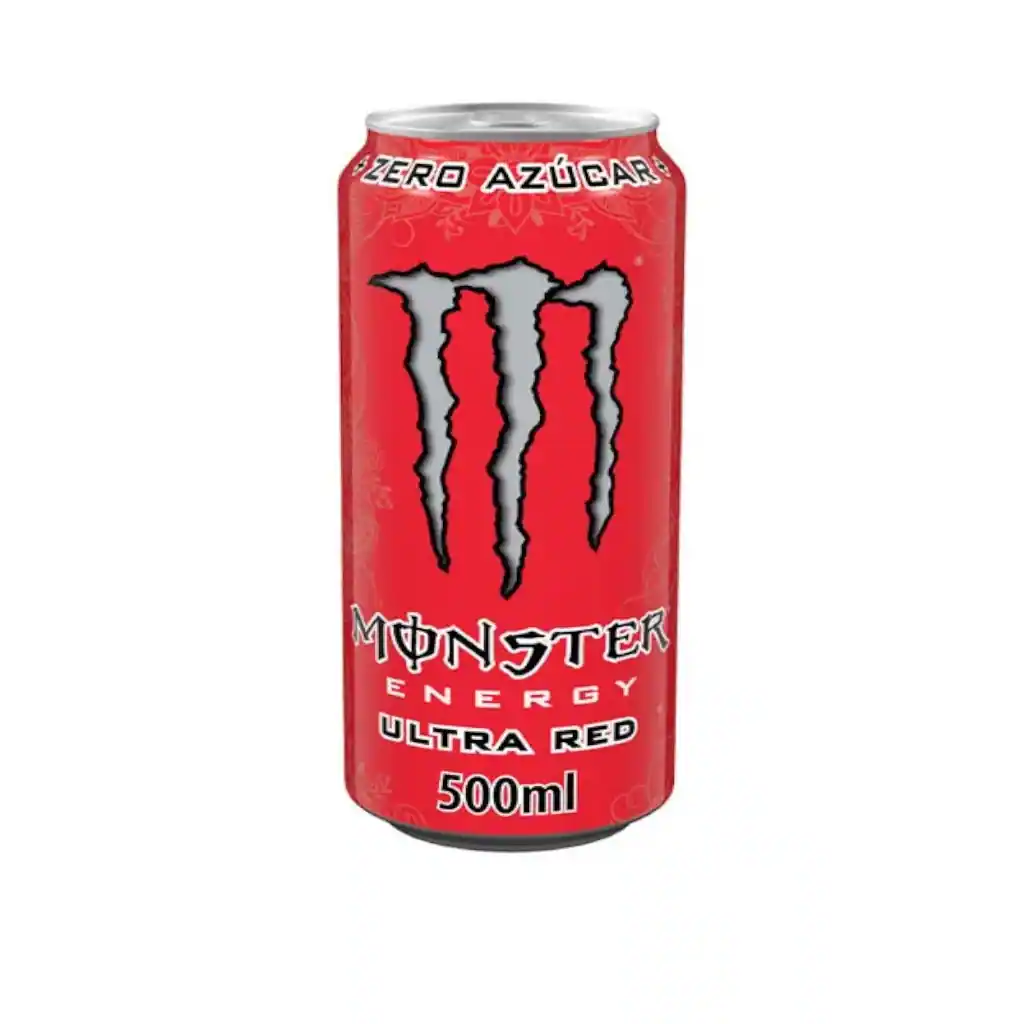 Monster Ultra Red pack 24 en Botes 500 ml