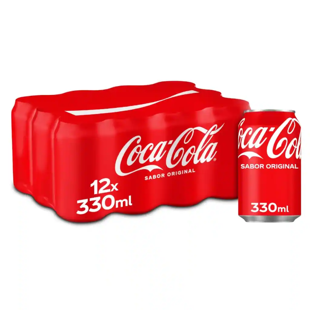 Coca Cola Lata 330 Pack 12 Unidades