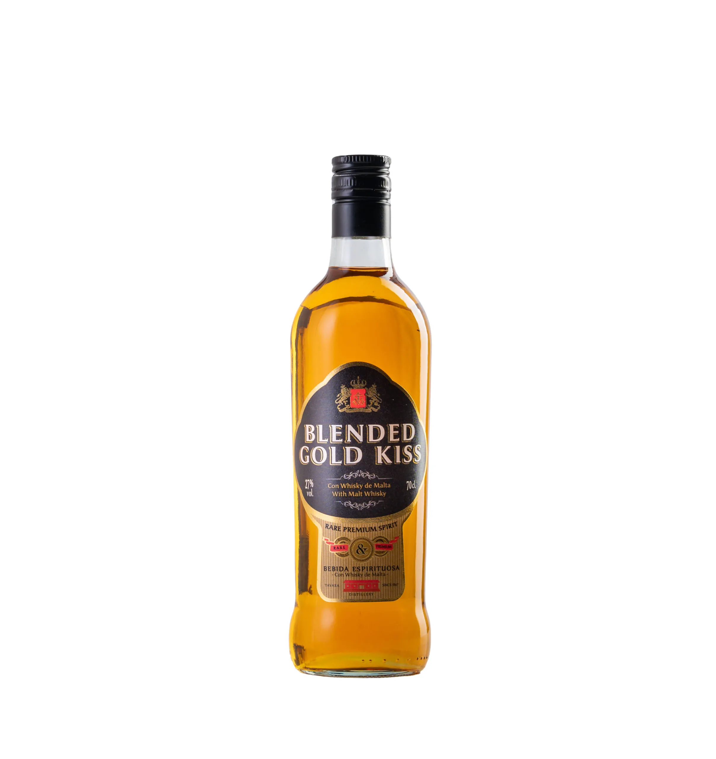 Whisky Blended Gold Kiss 27º 1 l