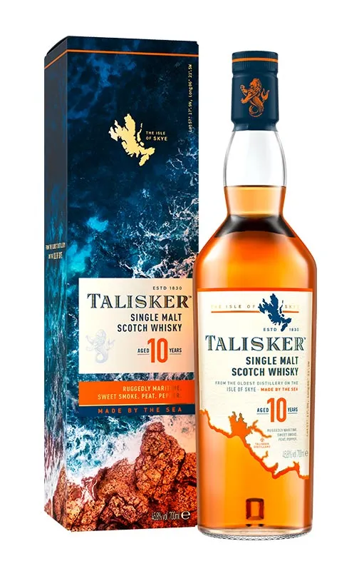 Whisky Talisker 10 Años Single Malt