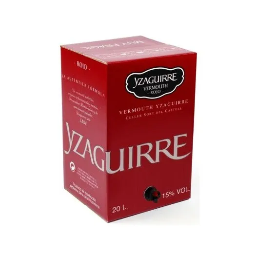 Vermut Yzaguirre Rojo Box 20 l