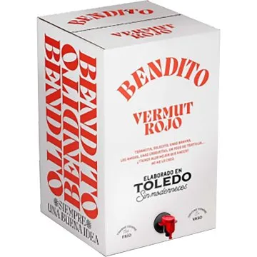 Bendito Vermut Rojo Box 20 l