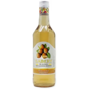 Licor Avellana Sin Alcohol Sabery 0 7cl