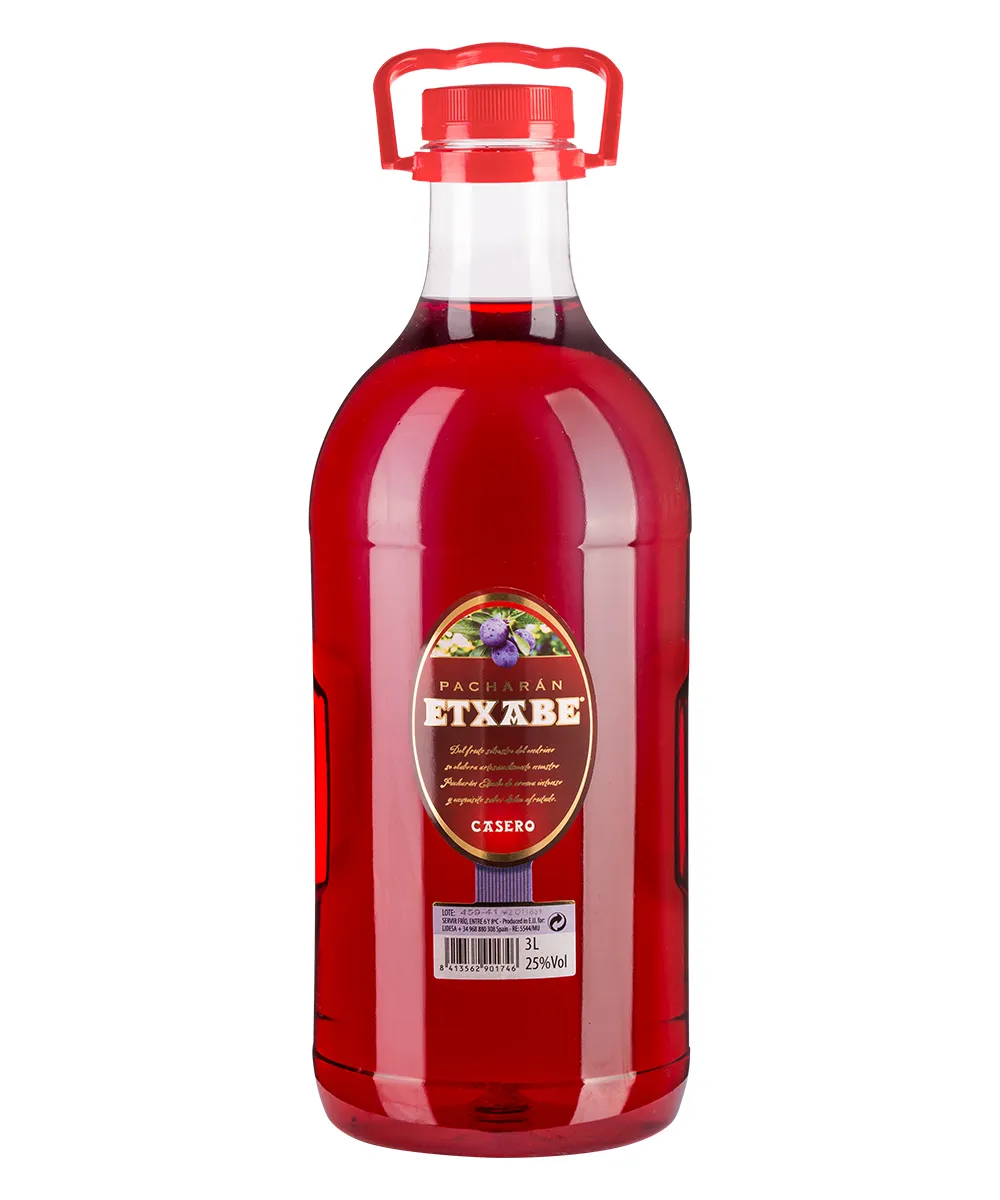 Pacharán Etxabe 25º en Garrafa 3 l