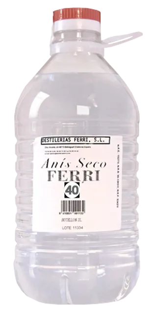 Cazalla Seca Ferri 40º en Garrafa 3 l