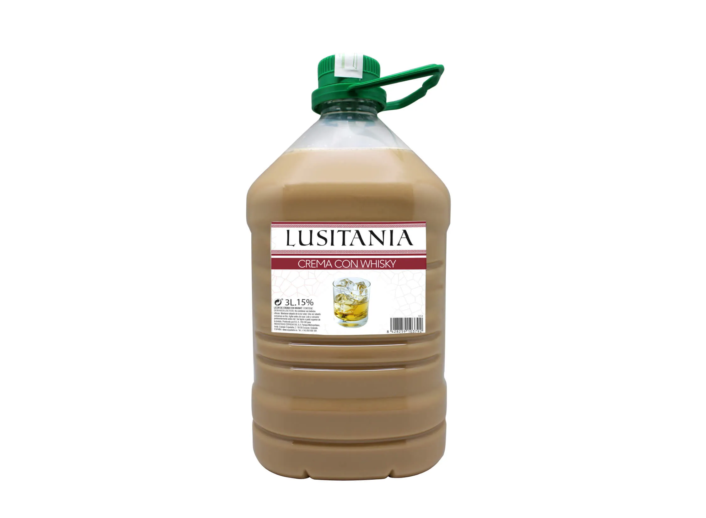 Crema de Whisky Lusitania en Garrafa 3 l